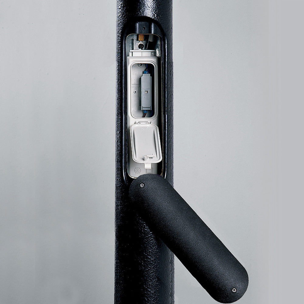LAMP. EXT. POSTE EKTOR 2500 NEGRO