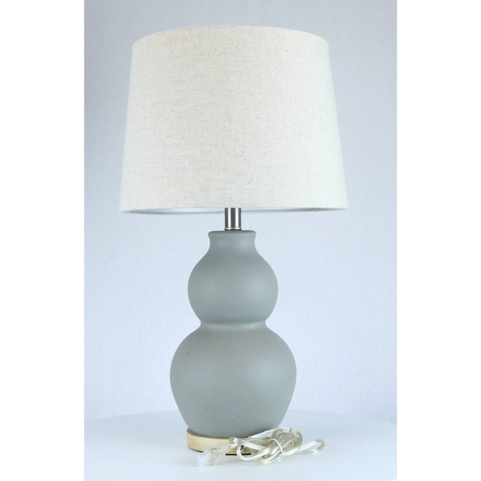 LAMP. MESA GRIS 1L E27 100W