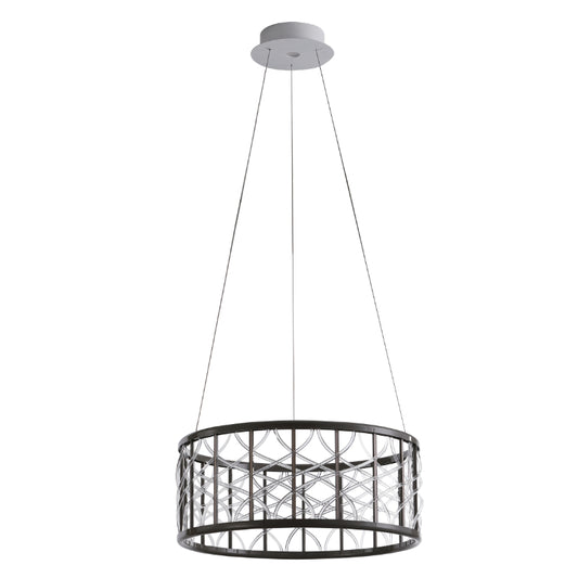LAMP. LED COLGANTE GRIS 45W 100-240V 3000K
