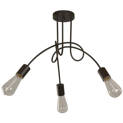 LAMP. TECHO CHOCOLATE 3L E27 40W