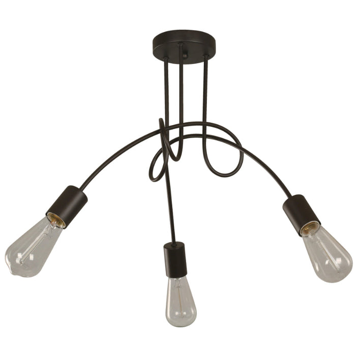 LAMP. TECHO CHOCOLATE 3L E27 40W