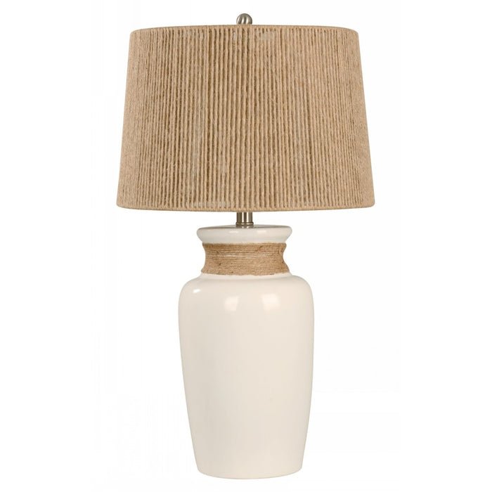 LAMP. MESA BLANCO 1L E27 60W