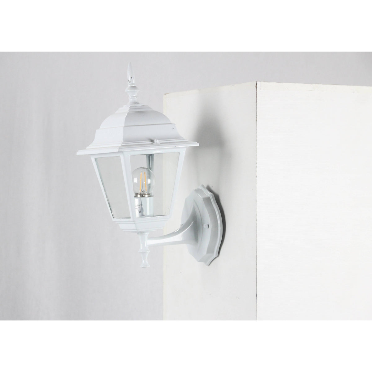 LAMP. EXT. PARED BLANCO 1L E27 100W