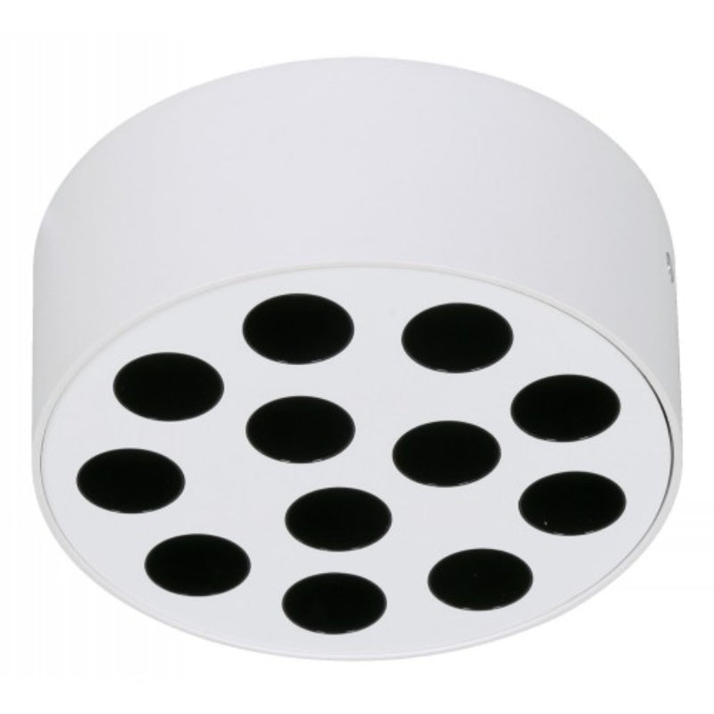 LAMP. LED DE TECHO BLANCO Y NEGRO 24W 100-240V 4000K