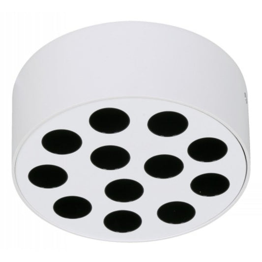 LAMP. LED DE TECHO BLANCO Y NEGRO 24W 100-240V 4000K