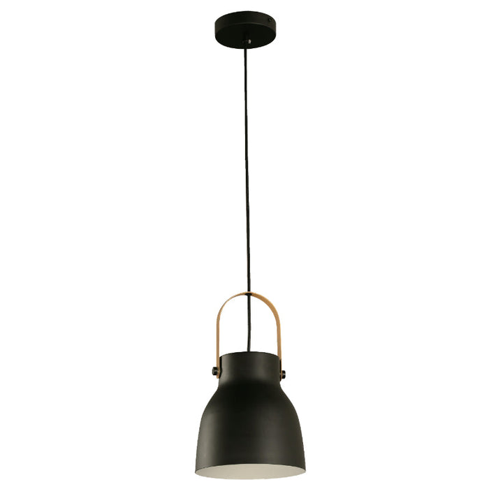 Lámpara Colgante Negro 1L E27 40W