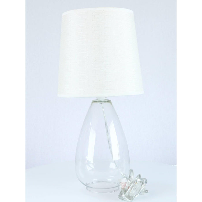 LAMP. MESA TRANSPARENTE 1L E27 60W