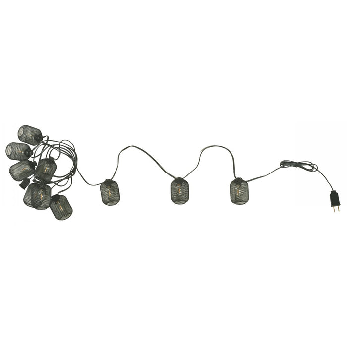EXTENSION DE LUCES LED EXT. NEGRO 10L E12 6W 2700K