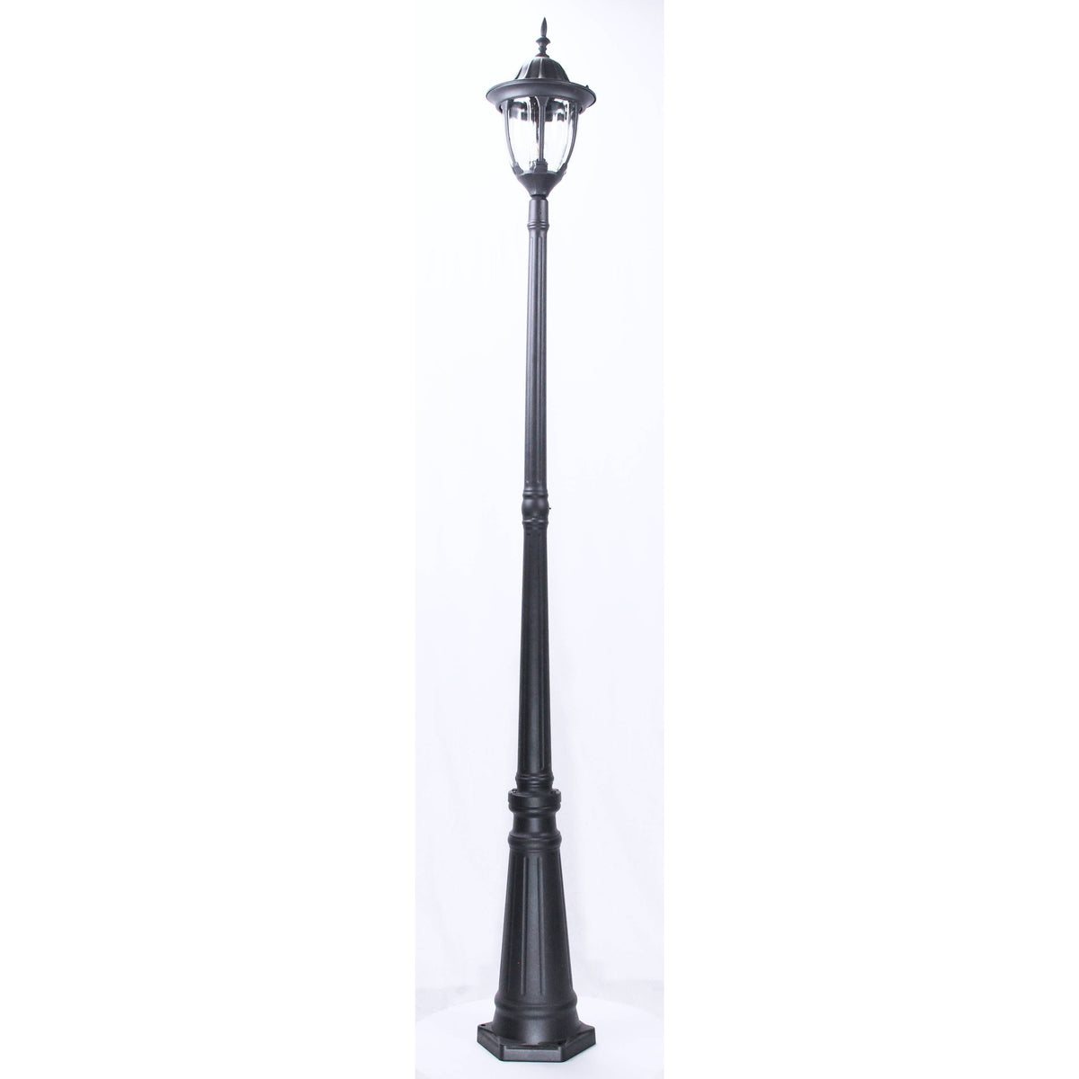 Lámpara Exterior  Poste Negro 1L E27 100W