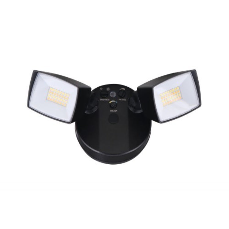 LAMP. LED EXT. REFLECTORA NEGRO 16W/25W 120V 3000K/4000K/5000K AJUSTABLE WATTS