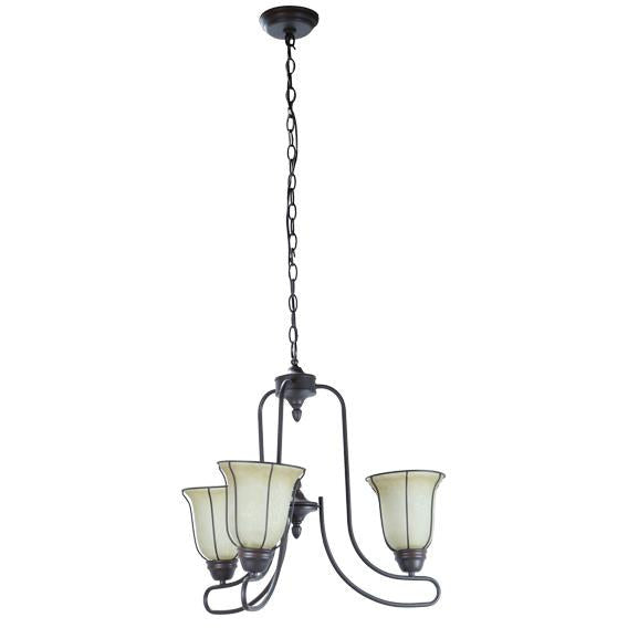 LAMP. TECHO CHOCOLATE 3L E27 60W