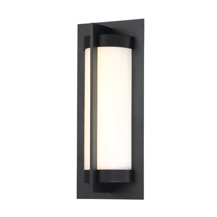 LAMP. EXT. LED PARED OBERON 14" NEGRO 20W 120V 3000K