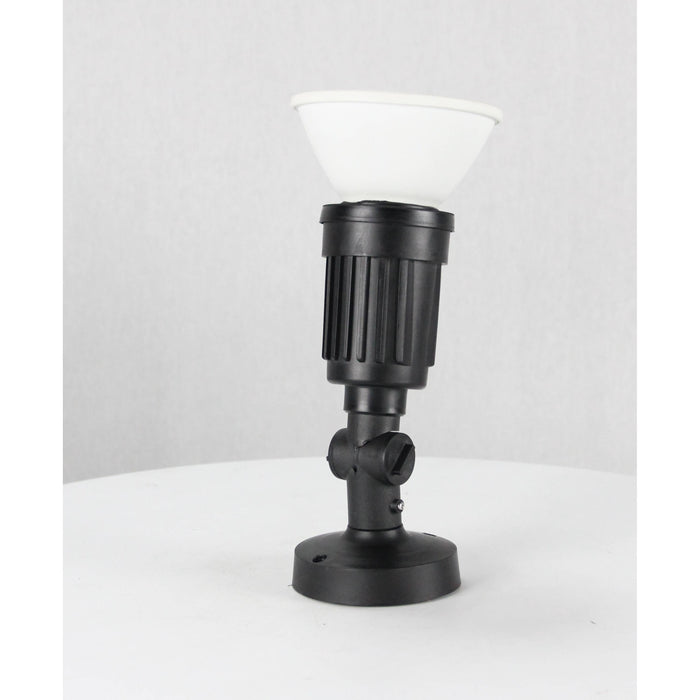 LAMP. EXT. REFLECTORA NEGRO 1L E27 80W