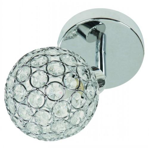 LAMP. REFLECTORA TECHO CROMO 1L G9 40W