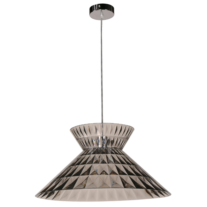 LAMP. TECHO CROMO 1L E27 60W