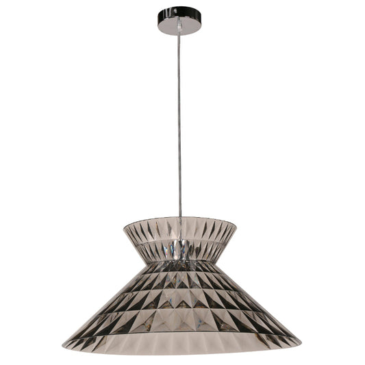 LAMP. TECHO CROMO 1L E27 60W