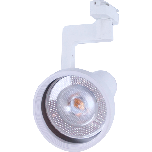 LAMP. TECHO RIEL BLANCO 1L E27 9W