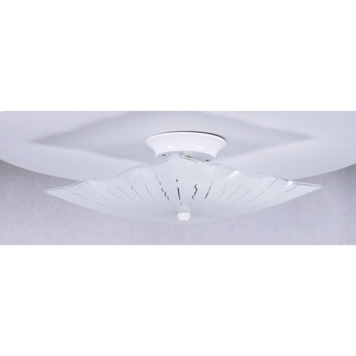 LAMP. TECHO BLANCO 2L E27 60W