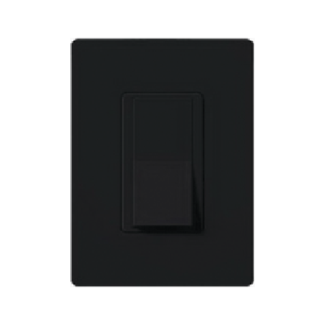 INTERRUPTOR LUTRON 15A 3 VÍAS NEGRO
