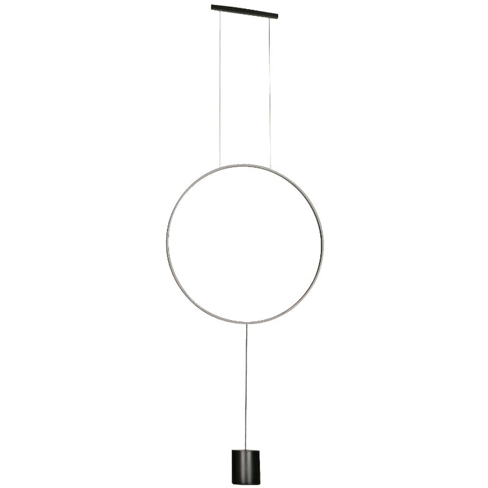 Lámpara Led Colgante Negro 1L 20W 100-240V 3000K