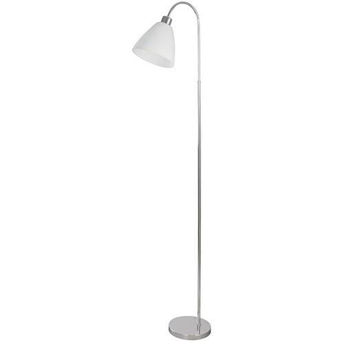 Lámpara Pie Cromo 1L E27 60W