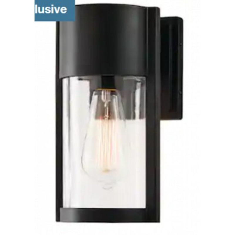 LAMP. EXT. DE PARED 1L NEGRO 120V 100W E27