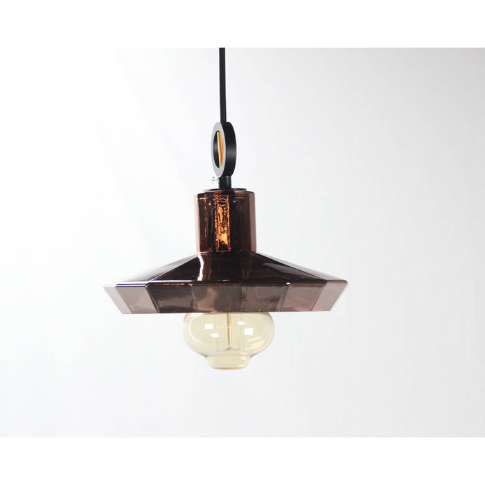 Lámpara Colgante Negro 1L E27 40W