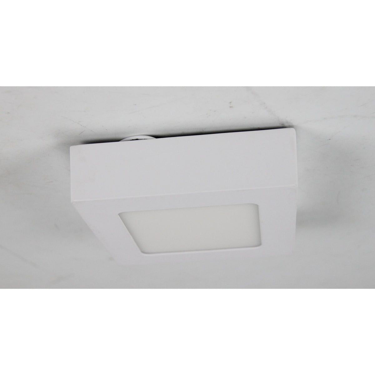LAMP LED TECHO CUADRADA BLANCA 6W 4000K