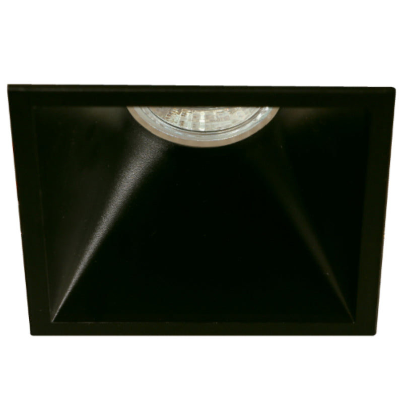 LAMP. EMPOTRADA NEGRO DE PARED 1L 5W 120V SOCKET GU10