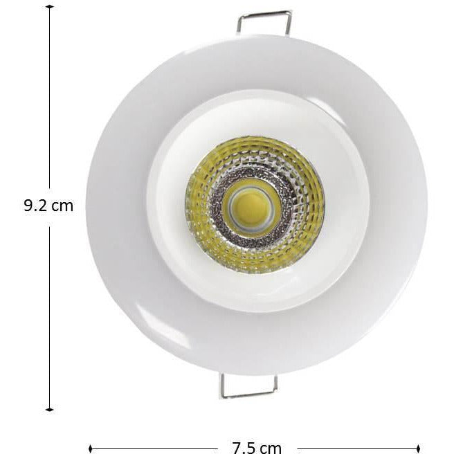 LAMP. LED TECHO BLANCO 1L 9W 3000K