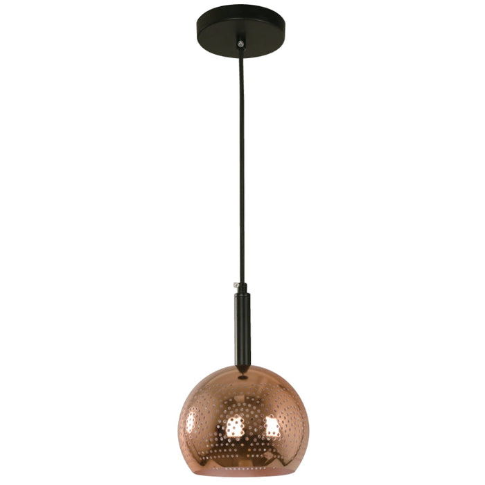 Lámpara Colgante Negro 1L E27 40W