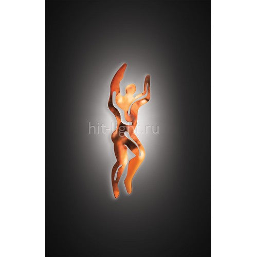 LAMP. LED PARED UOMO BRONCE 6.5W 12V 2700K 500LM