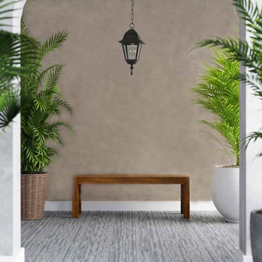 LAMP. EXT. COLGANTE NEGRO 1L E27 100W (CONVERTIBLE)