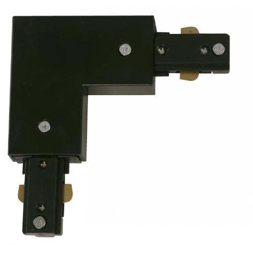 CONECTOR TIPO L ACAB. EN NEGRO
