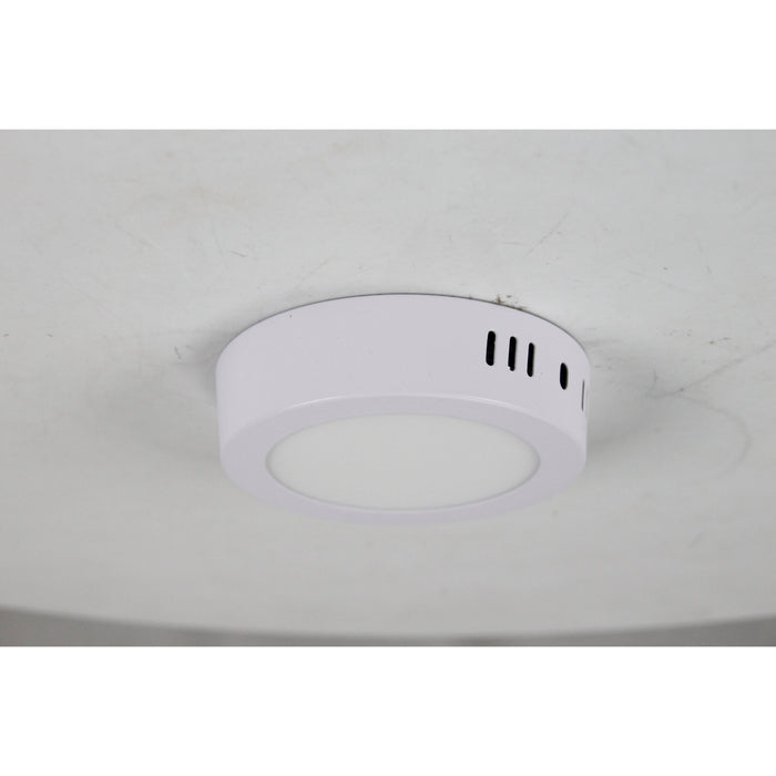 LAMP. LED TECHO BLANCO 1L 6W 100-240V 6000K