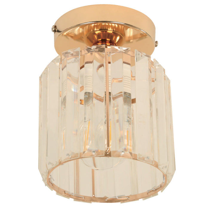 LAMP. TECHO DORADO 1L E27 60W