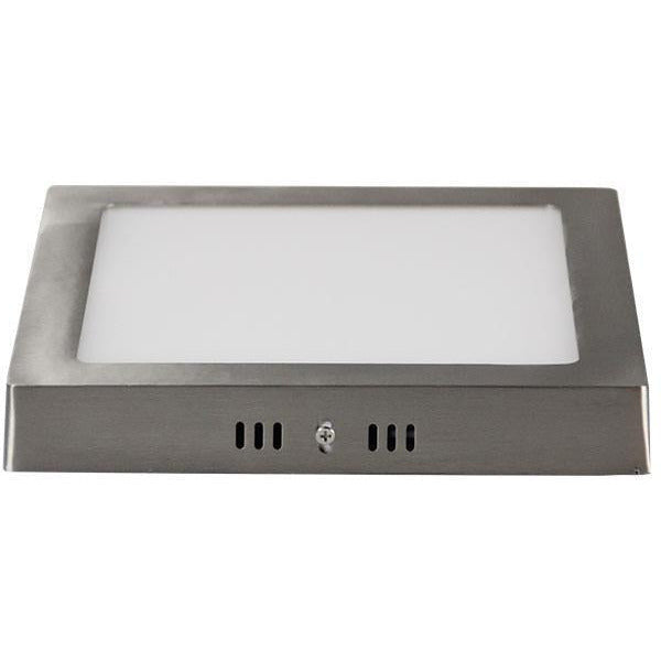 LAMP. LED TECHO NÍQUEL SATINADO 18W 100-277V 4000K