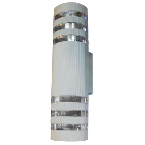 Lámpara Exterior  Pared Gris 2L E27 25W