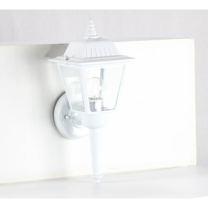 LAMP. EXT. PARED BLANCO 1L E27 60W
