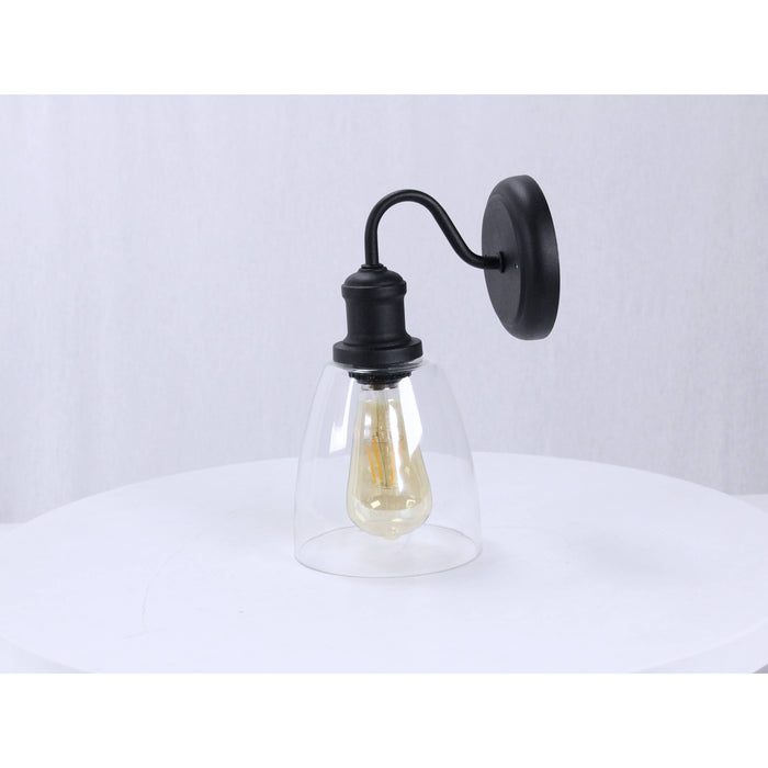 LAMP. PARED NEGRO 1L E27 40W