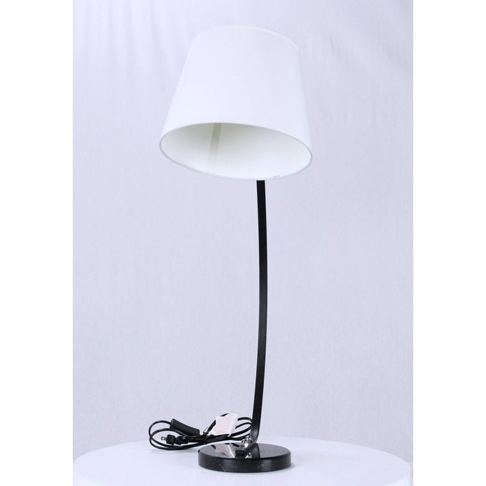 LAMP. MESA NEGRO 1L E27 60W (CUERPO)