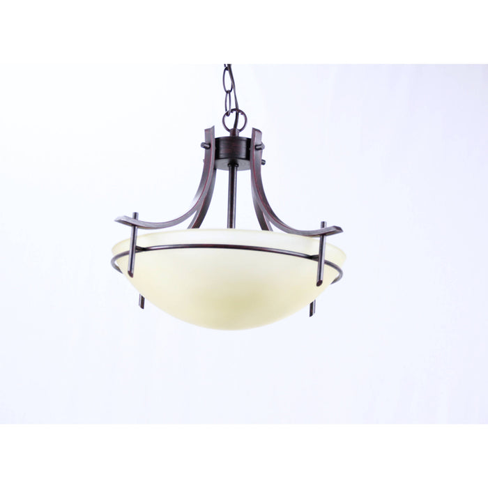 LAMP. COLGANTE NEGRO 3L E27 60W