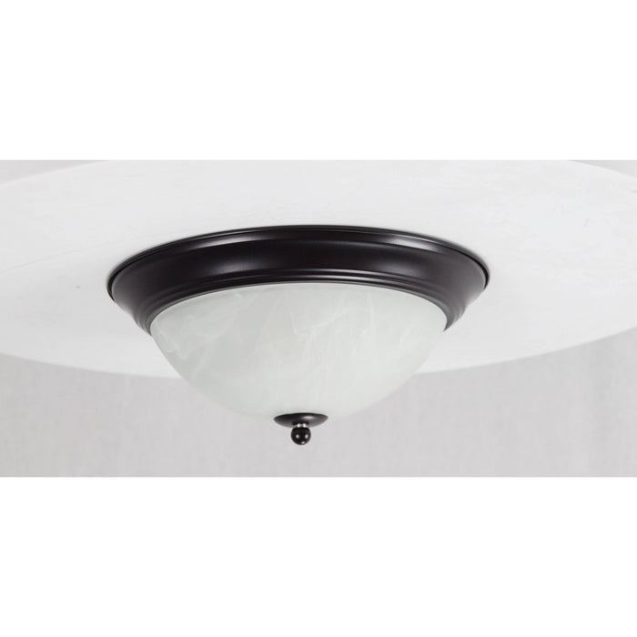 LAMP. TECHO CHOCOLATE 2L E27 40W (2 PIEZAS)