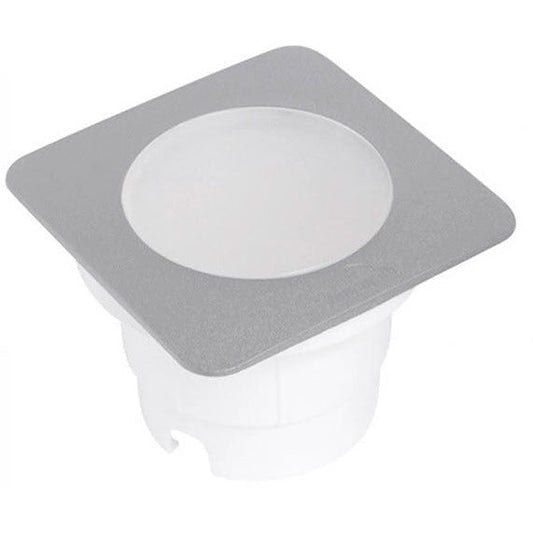 LAMP. EXT. EMPOTRABLE CECI 160 SQ GRIS 1L GX10 10W