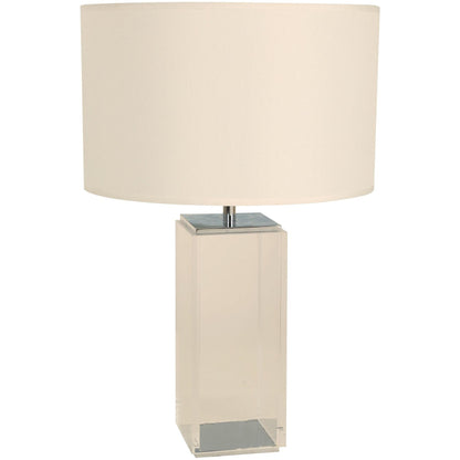 Lámpara Mesa Cromo 1L E27 60W
