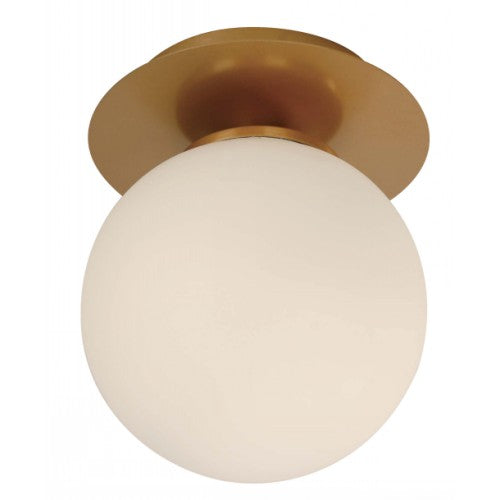 LAMP. TECHO DORADO 1L E27 40W