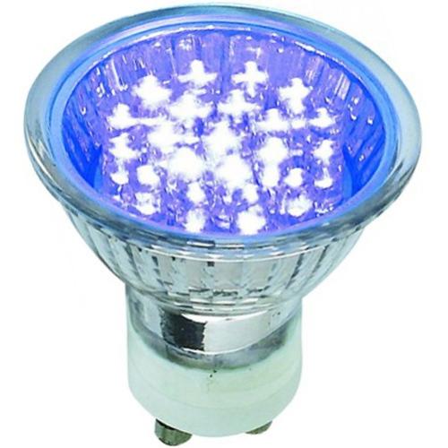 BOMBILLO LED GU10 127V AZUL BRILLANTE