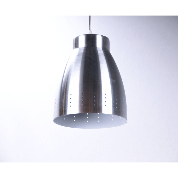 LAMP. COLGANTE CROMO 1L E27 60W