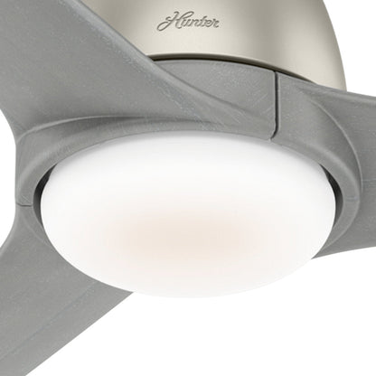 VENTILADOR LED TECHO NORDEN NIQUEL DC 54" 18W 120V
