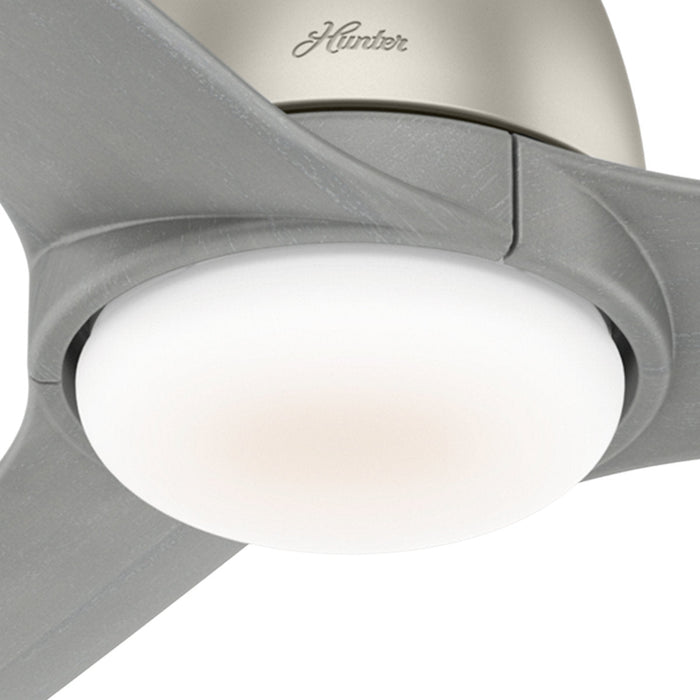 VENTILADOR LED TECHO NORDEN NIQUEL DC 54" 18W 120V